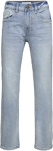 Trousers Denim Staffan Straigh Jeans Regular Jeans Blå Lindex*Betinget Tilbud
