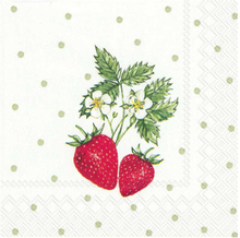 IHR - Little lovely strawberry 24x24 cm