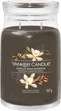Yankee Candle Signature stearinljus Cylinder Kaffe, Vanilj Brun 1 styck
