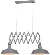 Trio hanglamp Detroit 187 x 150 cm metaal grijs