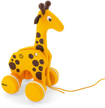 BRIO træk-legetøj giraf