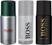 3-pack Hugo Boss Deo Spray Bottled + Hugo Man + The Scent 150ml