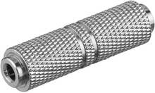 Goobay 11884 kabelomvandlare (hane/hona) 3.5 mm 3,5 mm Silver