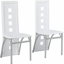 Spisebordsstol Billie Hvid (44 x 53 x 93 cm) (2 enheder)