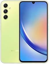 Samsung Galaxy A34 5G 16,8 cm (6.6") Hybrid Dual SIM USB Type-C 6 GB 128 GB 5000 mAh Lime