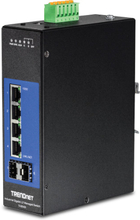 Trendnet TI-G642i hanterad L2 Gigabit Ethernet (10/100/1000) Svart