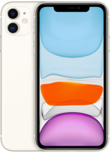 Apple iPhone 11 15,5 cm (6.1") Dubbla SIM-kort iOS 14 4G 64 GB Vit