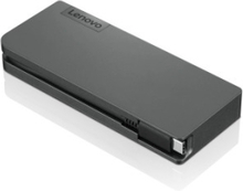 Lenovo 4X90S92381 dockningsstationer för bärbara datorer Kabel USB 3.2 Gen 1 (3.1 Gen 1) Type-C Grå