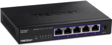 Trendnet TEG-S350 nätverksswitchar Ohanterad Gigabit Ethernet (10/100/1000) Svart