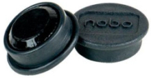 Magnet NOBO svart 24mm 10/fp
