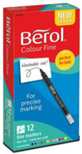 Fiberpenna BEROL Colorfine 12/fp