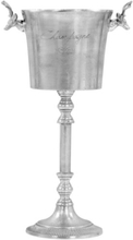 Champagnekylare massiv aluminium 39x29x71 cm silver