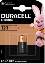 Duracell 123106 hushållsbatteri Engångsbatteri CR123A Litium