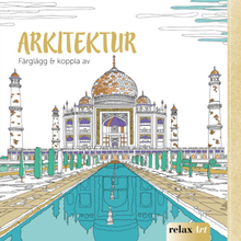Färglägg & koppla av : Arkitektur (bok, danskt band)