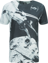 Star Wars Men's Space Battle T-Shirt - Black - L