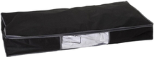 Dekbed/kussen opberghoes zwart met vacuumzak 98 x 45 x 15 cm