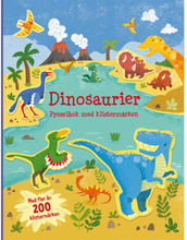 Dinosaurier : pysselbok med klistermärken (häftad)