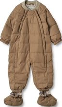 Summer Puffer Baby Suit Nunu Outerwear Coveralls Snow/ski Coveralls & Sets Beige Wheat*Betinget Tilbud