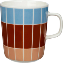 Tiiliskivi Mug 2,5 Dl Home Tableware Cups & Mugs Coffee Cups Multi/patterned Marimekko Home