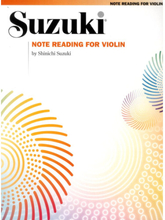 Suzuki note reading violin (häftad, eng)