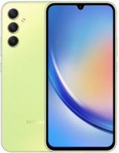 Samsung Galaxy A34 5G SM-A346B/DSN 16,8 cm (6.6") Dubbla SIM-kort Android 13 USB Type-C 8 GB 256 GB 5000 mAh Lime
