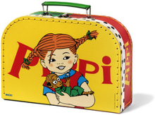 Pippi resväska i papp, 25cm gul