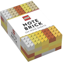 Lego Note Brick (Yellow-Orange)