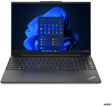 Lenovo ThinkPad E16 Bärbar dator 40,6 cm (16") WUXGA AMD Ryzen™ 5 7530U 16 GB DDR4-SDRAM 256 GB SSD Wi-Fi 6 (802.11ax) Windows 11 Pro Svart