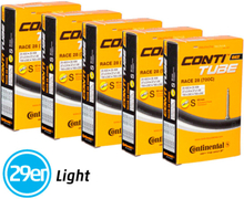 Conti 29er Light 5 Pack Slanger 29 x 1.75 - 2.5, 60 mm ventil