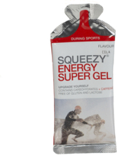 Squeezy Super Energy Gel Sitron + Sitron + koffein, 33 gram