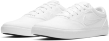 Nike SB Charge Canvas Skate Shoe - White
