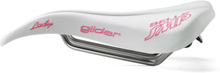 Selle SMP Glider Lady Sete Hvit, 136x266 mm, Stål rails, 270 gram