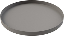 Cooee - Tray Circle fat 40 cm grå