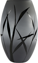 Nybro Crystal - Nebbioso vase 26 cm grå