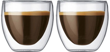 Bodum - Pavina espresso glass 8 cl 2 stk