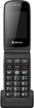 4G Knapp-telefon med 2,4 färg-skärm, Bluetooth, SOS-knapp, flip-modell
