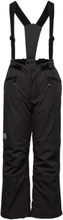 Ski Pants W.pockets Outerwear Snow/ski Clothing Snow/ski Pants Svart Color Kids*Betinget Tilbud