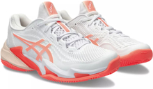 Asics Court FF 3 White/Coral CLAY/Padel Women - 2024