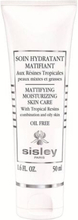 Matifying Moisturizing Skin Care with Tropical Resines