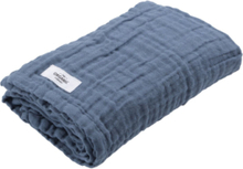 Fine Bath Towel Home Textiles Bathroom Textiles Towels & Bath Towels Bath Towels Blå The Organic Company*Betinget Tilbud