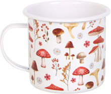 Something Different Mushroom Enamel All-Over Print Mug