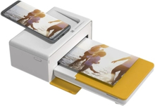 Kodak D460Y, Värisublimaatio, 4" x 6" (10x15 cm), Reunaton tulostus, Wi-Fi, Suoratulostus, Valkoinen