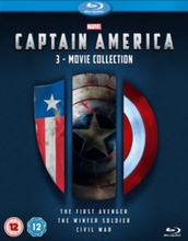 Captain America: 3-movie Collection (Blu-ray) (3 disc) (Import)
