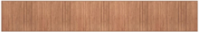 vidaXL Matto suorakaide luonnollinen 80x500 cm bambu