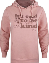 Disney Womens/Ladies Its Cool To Be Kind Mickey Mouse Hoodie