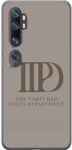Xiaomi Mi Note 10 Läpinäkyvä kuori The Tortured Poets Department