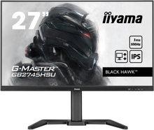 iiyama G-MASTER Black Hawk GB2745HSU-B1 - LED-näyttö - 27" - 1920 x 1080 Full HD (1080p) @ 100 Hz - IPS - 250 cd/m² - 1000:1 - 1 ms - HDMI, DisplayPo