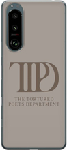 Sony Xperia 5 III Läpinäkyvä kuori The Tortured Poets Department