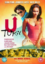 U Turn DVD (2006) Sean Penn, Stone (DIR) Cert 18 Pre-Owned Region 2