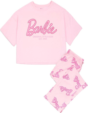 Barbie Womens/Ladies Logo Pyjama Set